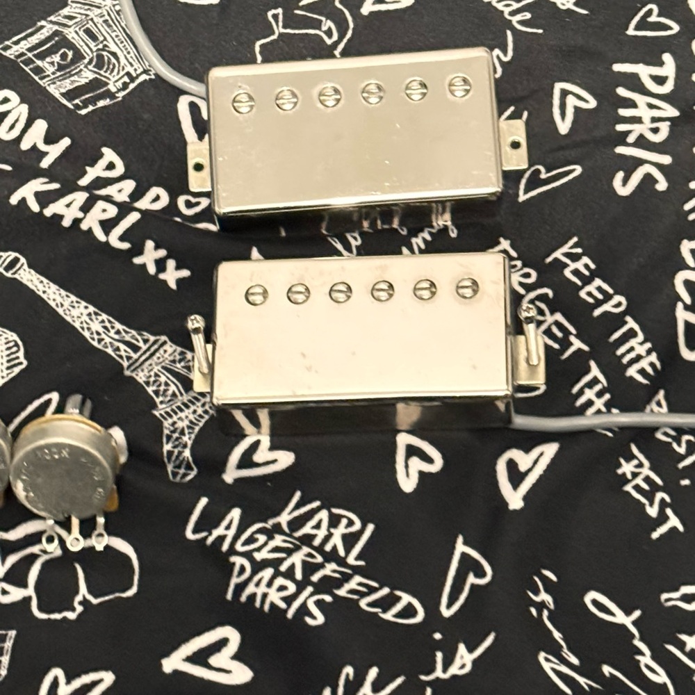 Epiphone Humbucker Pickups + Potentiometer Set